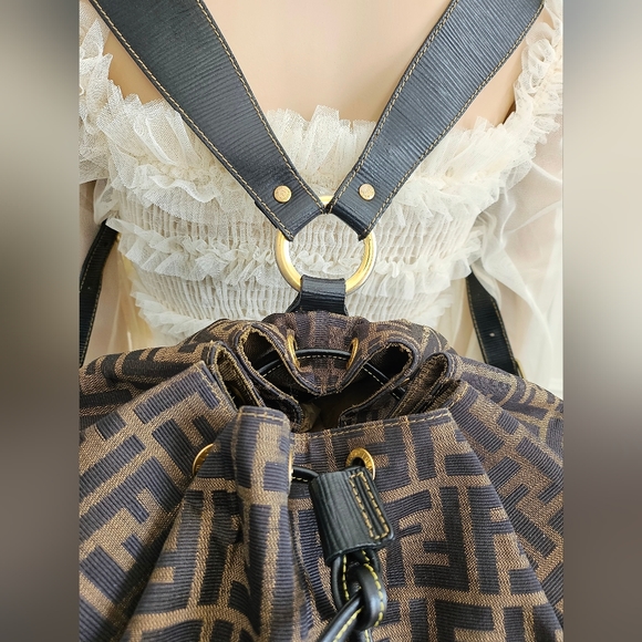 Fendi Zucca Large Backpack - Picture 3 of 14